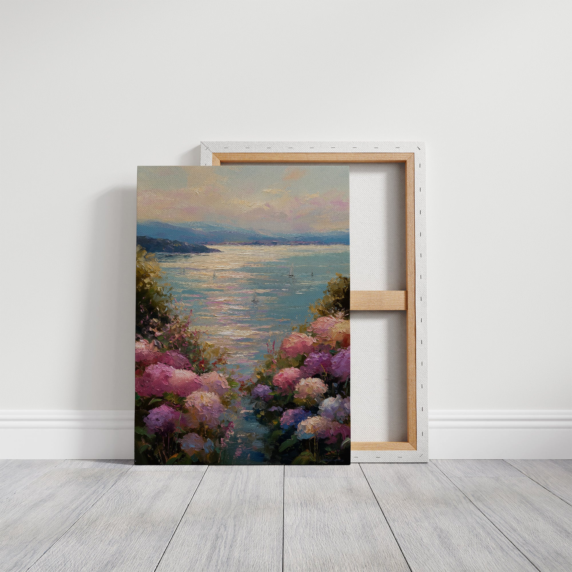 Hydrangeas All the Way to the Horizon