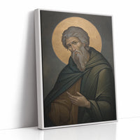 Byzantine Contemplation in Emerald Robes