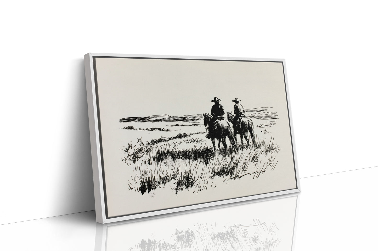 Prairie Grass Remembers Their Hoofbeats