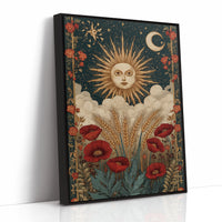 Harvest Beneath Celestial Gaze