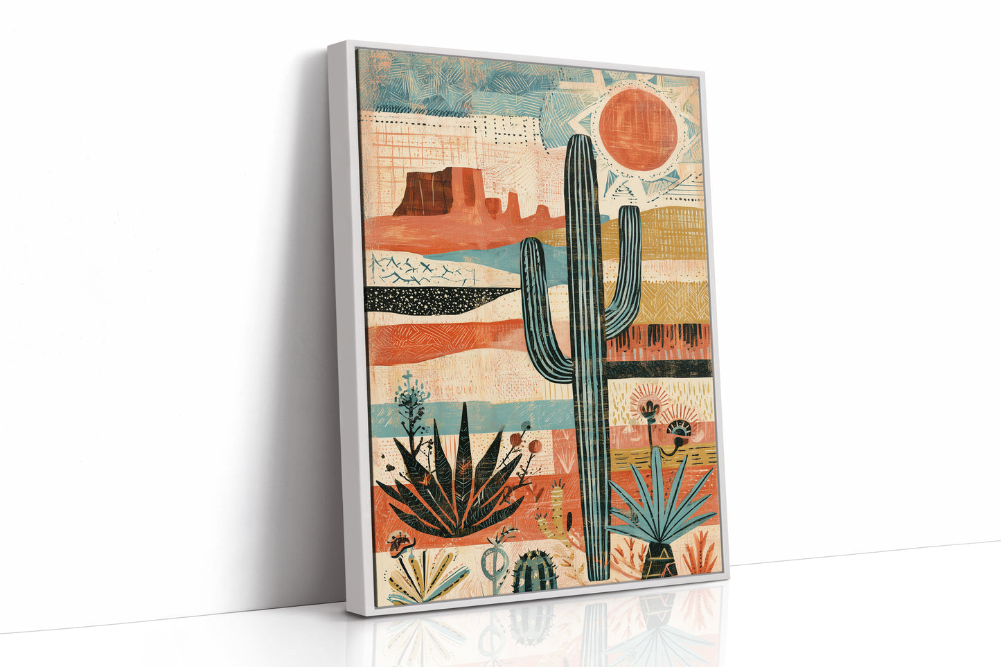 Mid-Century Desert: Saguaro Sun