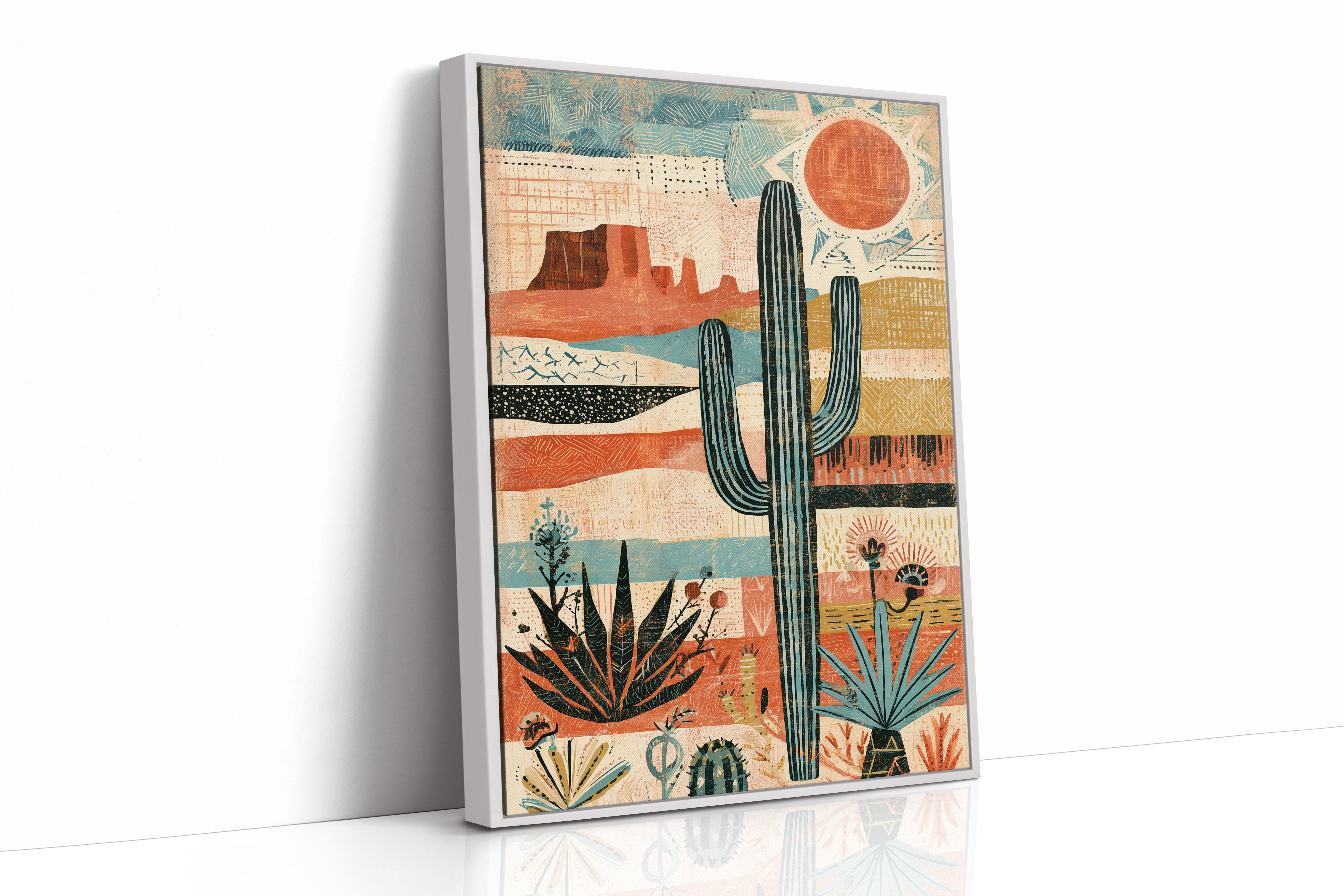 Mid-Century Desert: Saguaro Sun
