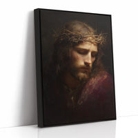 Sacred Art Upon Wooden Rest