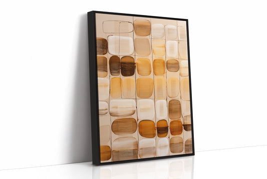 Honey Squares Dance In Morning Light