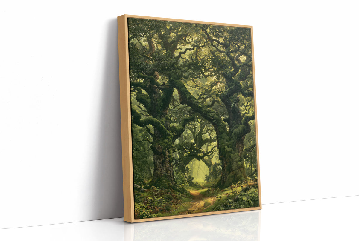 Ancient Oaks Lean In to Whisper