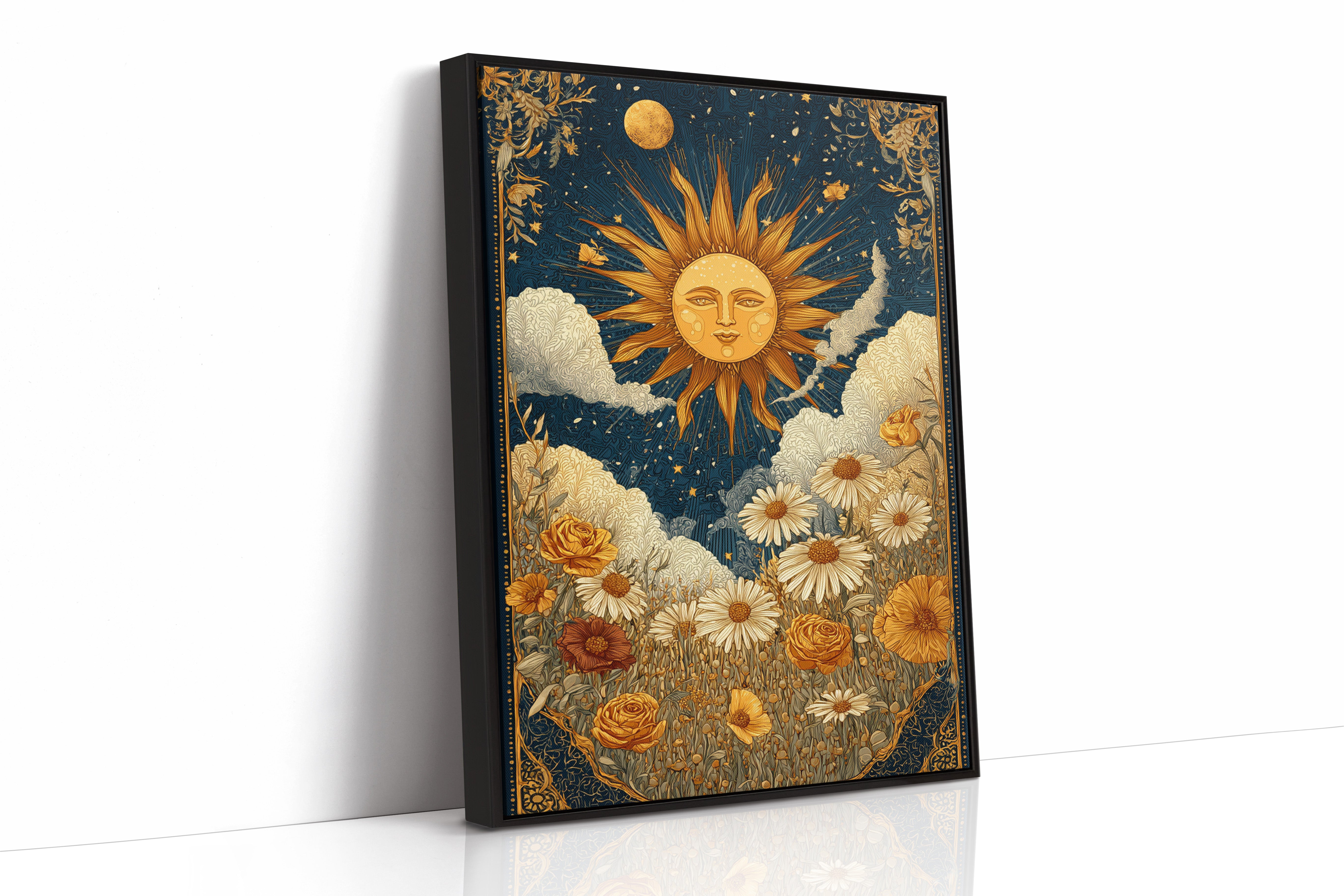 Sunlit Serenade Among Blossoms