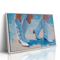 Turquoise Tales On Dancing Boots