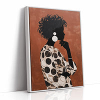 Silhouette in Burnt Sienna
