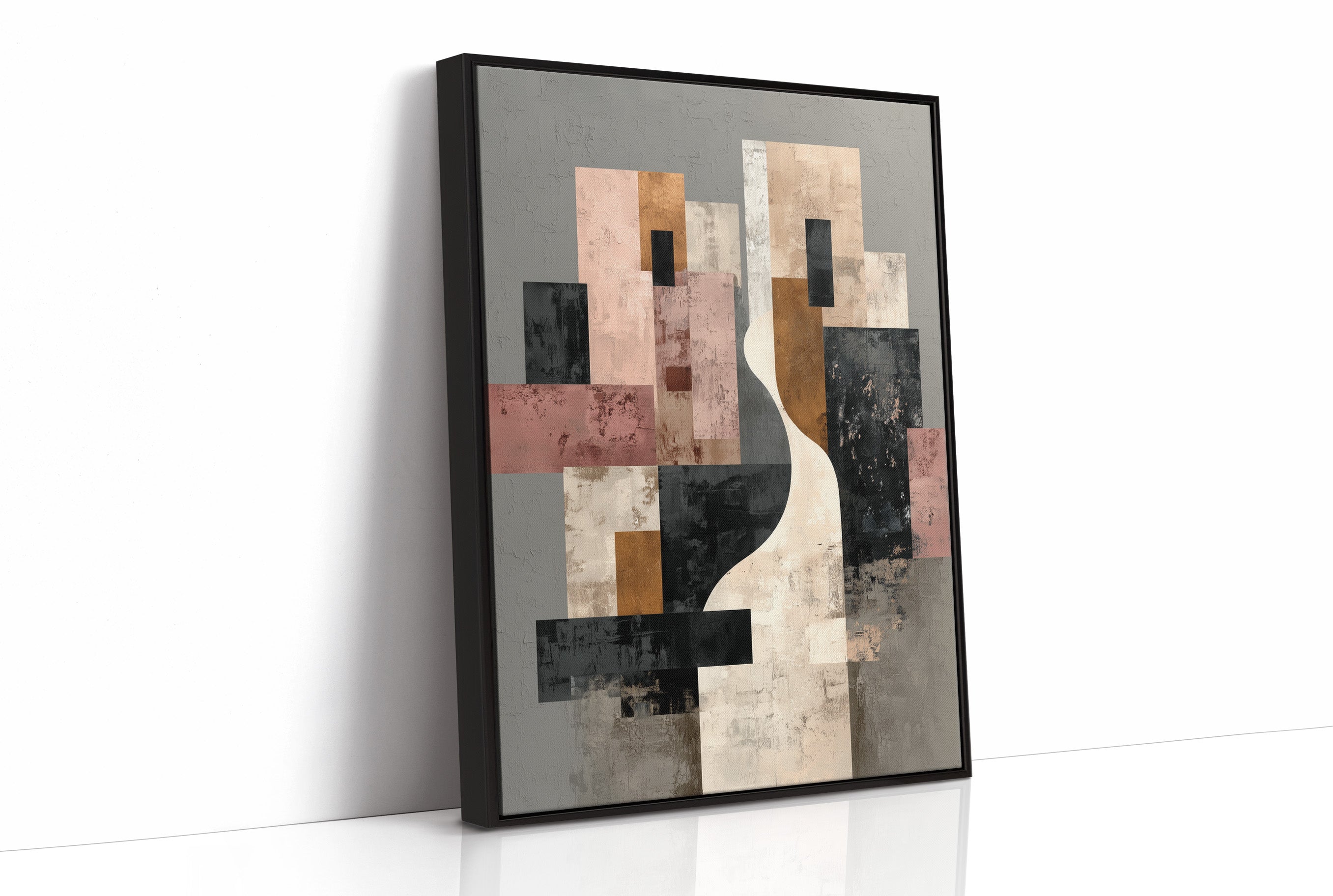 Modernist Forms Dance In Sunlight