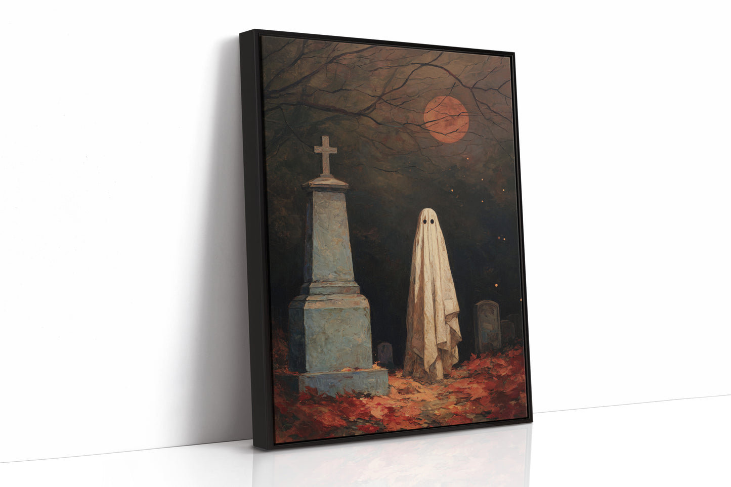 Beneath the Blood Moon's Veil
