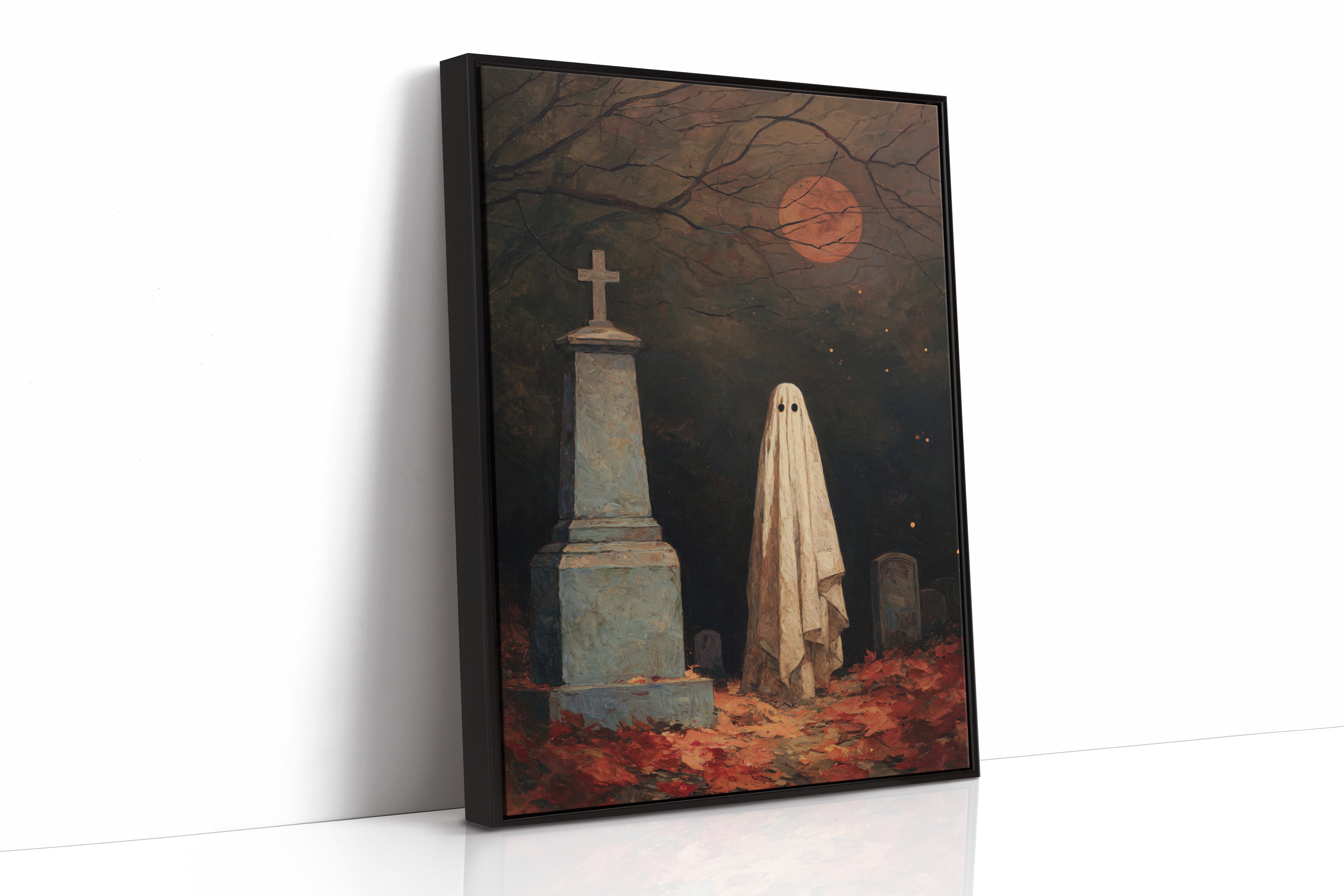 Beneath the Blood Moon's Veil