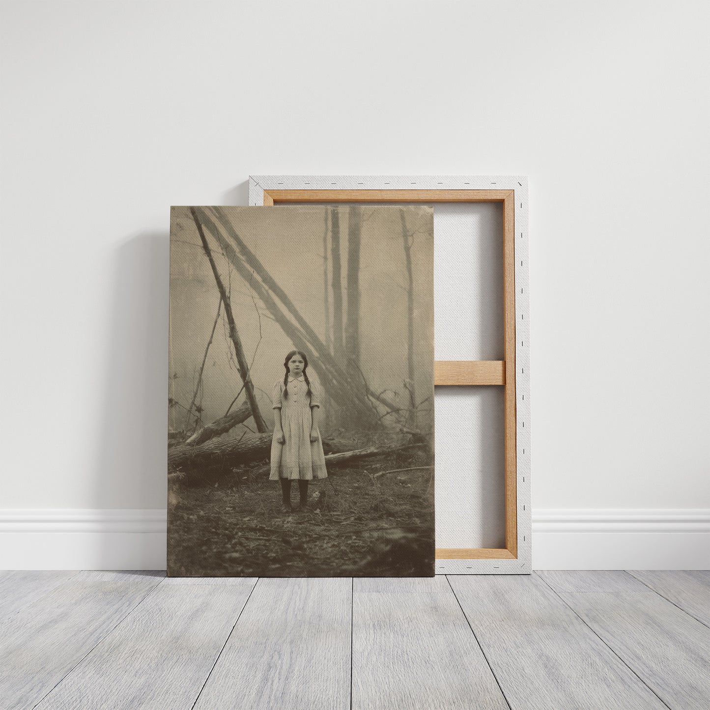 Between Fog And Fallen Trees