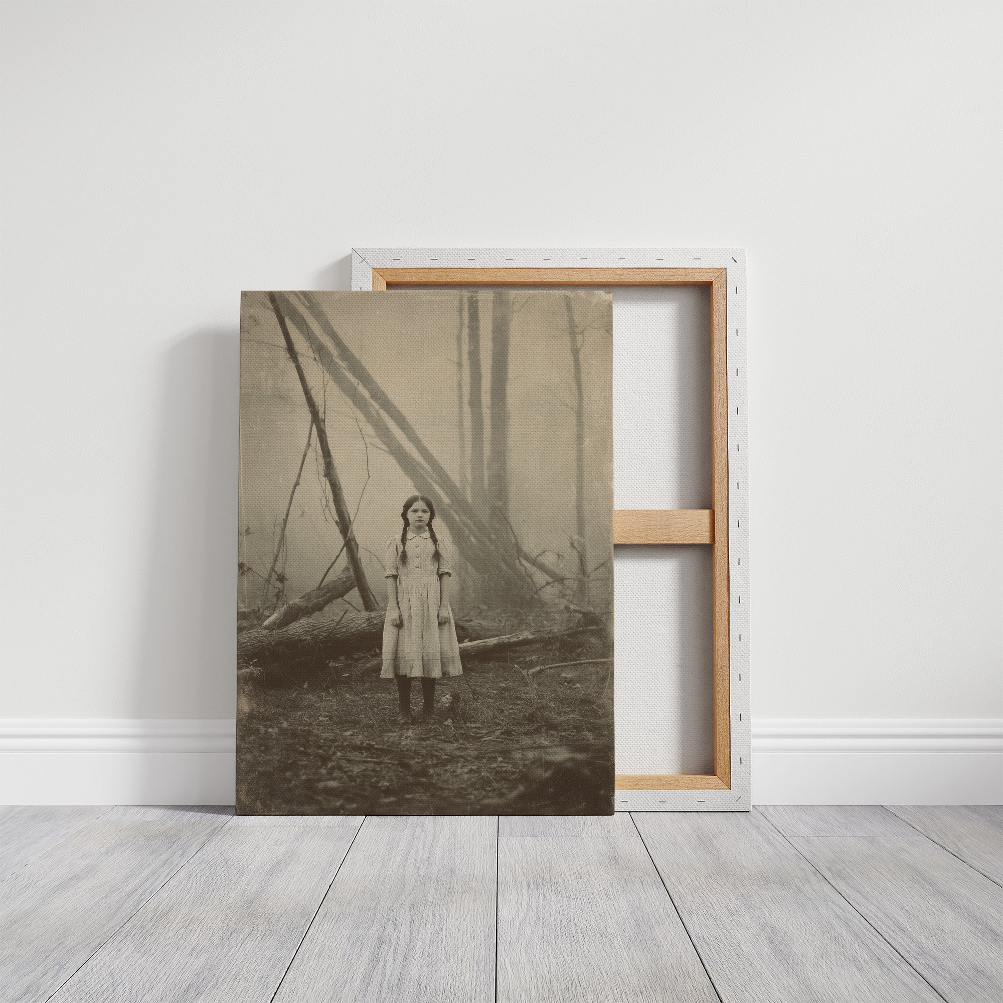 Between Fog And Fallen Trees