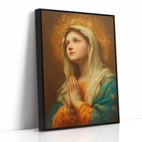 Radiant Prayer In Sunlit Sanctuary