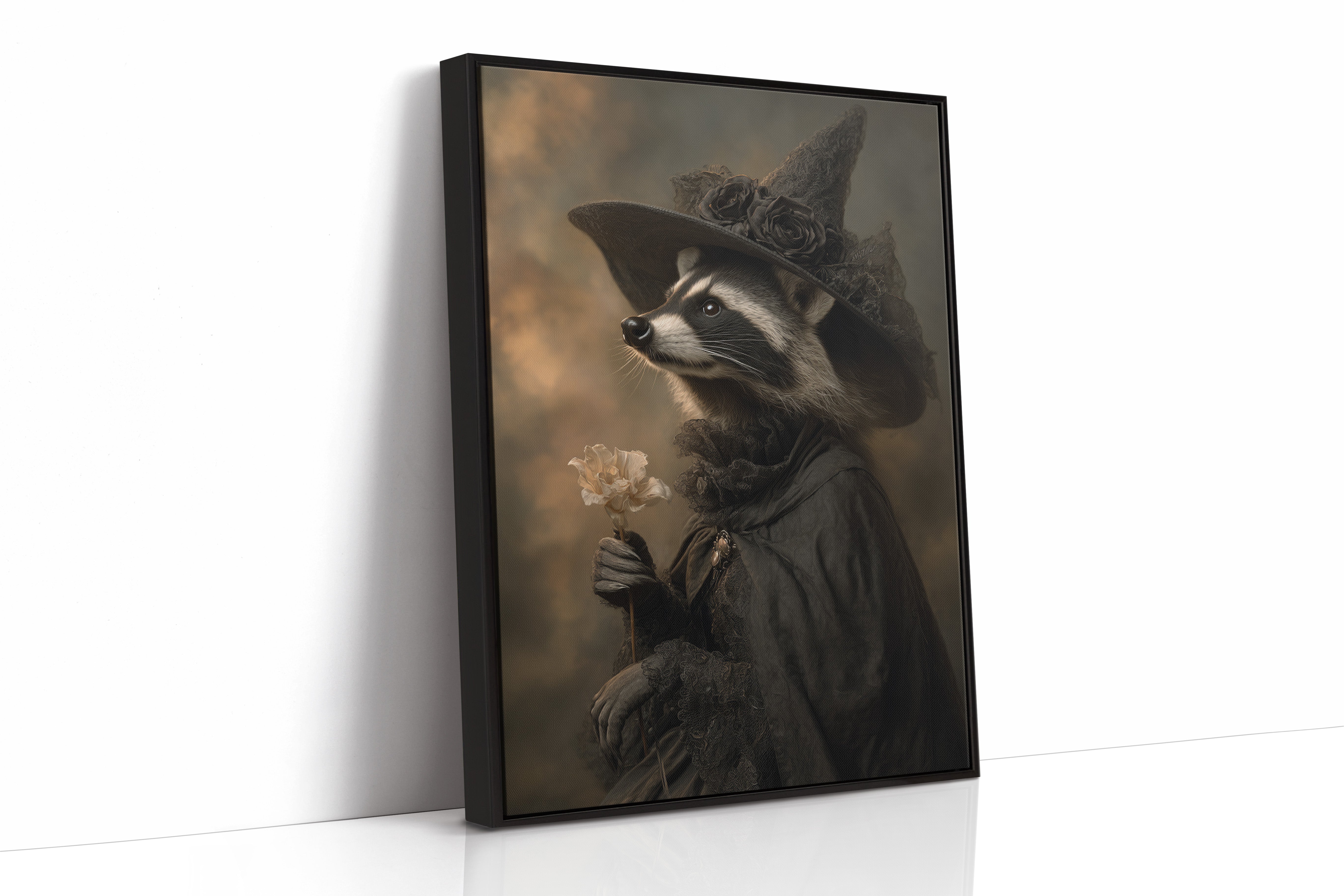 Elegance in the Moonlit Grove