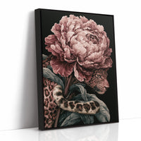 Leopard Beneath the Peony