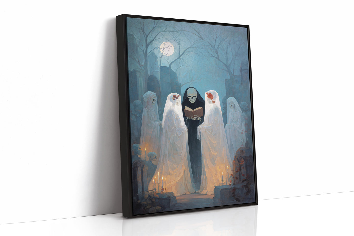 Ceremony Beneath the Moonlit Veil