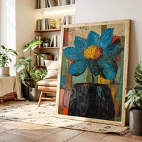 Blue Petals Paint Their Story