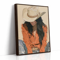 Quiet Smile, Braided Brim
