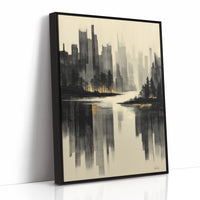 Twilight Mirrors The City's Edge