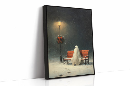 Silent Vigil Under Winter's Gaze