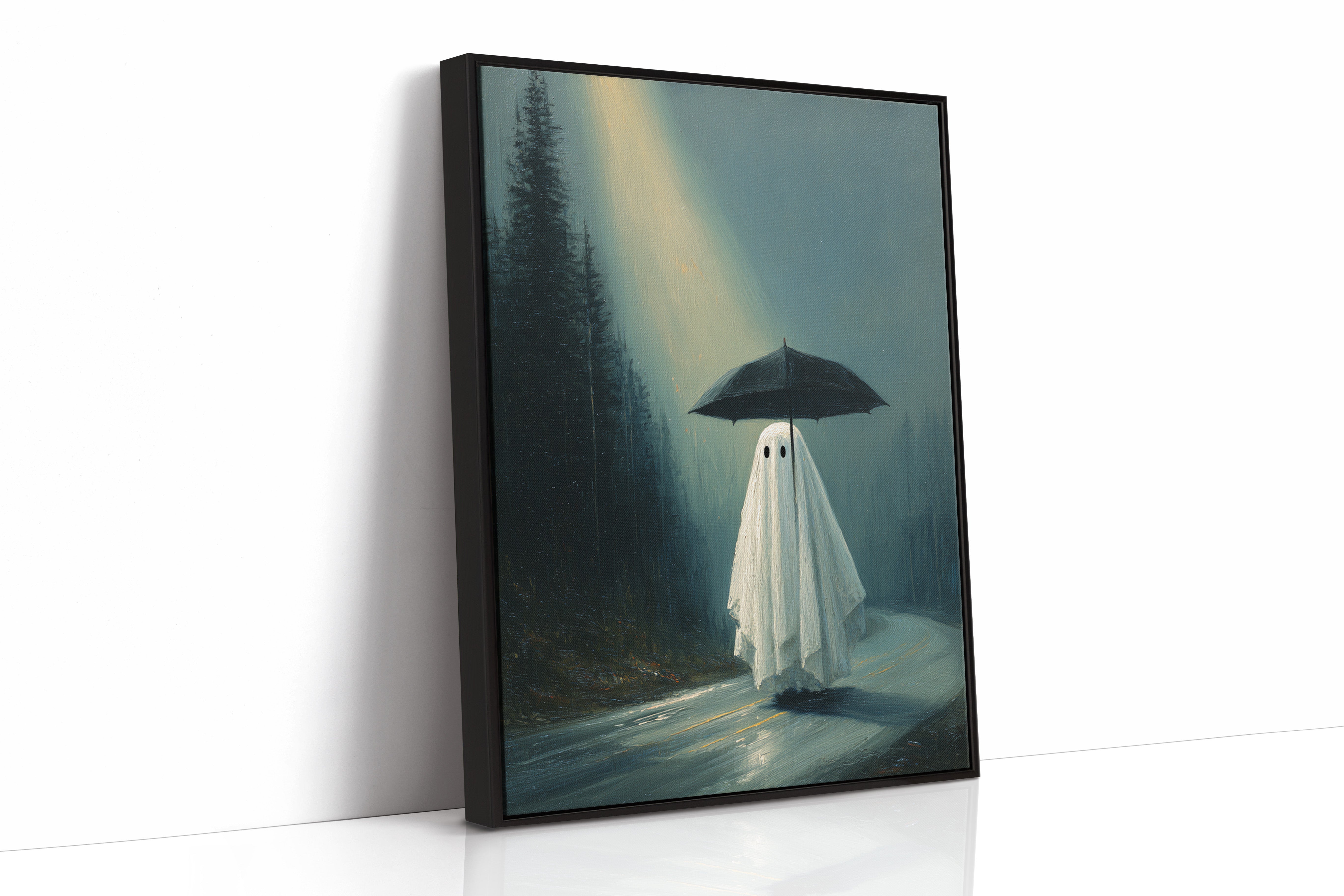 Beneath The Umbrella's Embrace