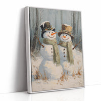 Snow Friends Share Winter's Gentle Song