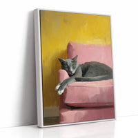 Afternoon Nap in Lemon Light