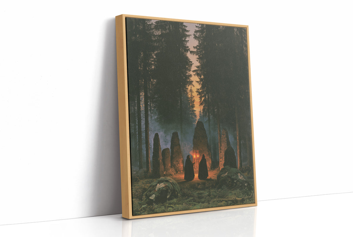 Torchlit Ritual Among the Ancient Stones