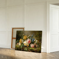 Summer Roses Dance With Wild Daisies