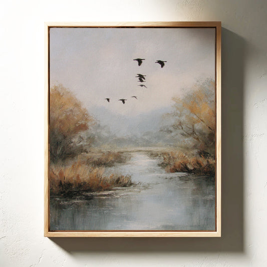 Flight Over Quiet Waters