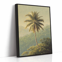 A Solitary Palm's Embrace