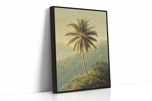 A Solitary Palm's Embrace