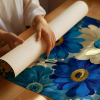 Daisies in Every Shade of Blue