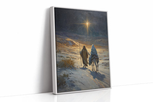 Starlight Guides Their Winter Journey