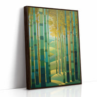 Bamboo Forest Leads To Dawn