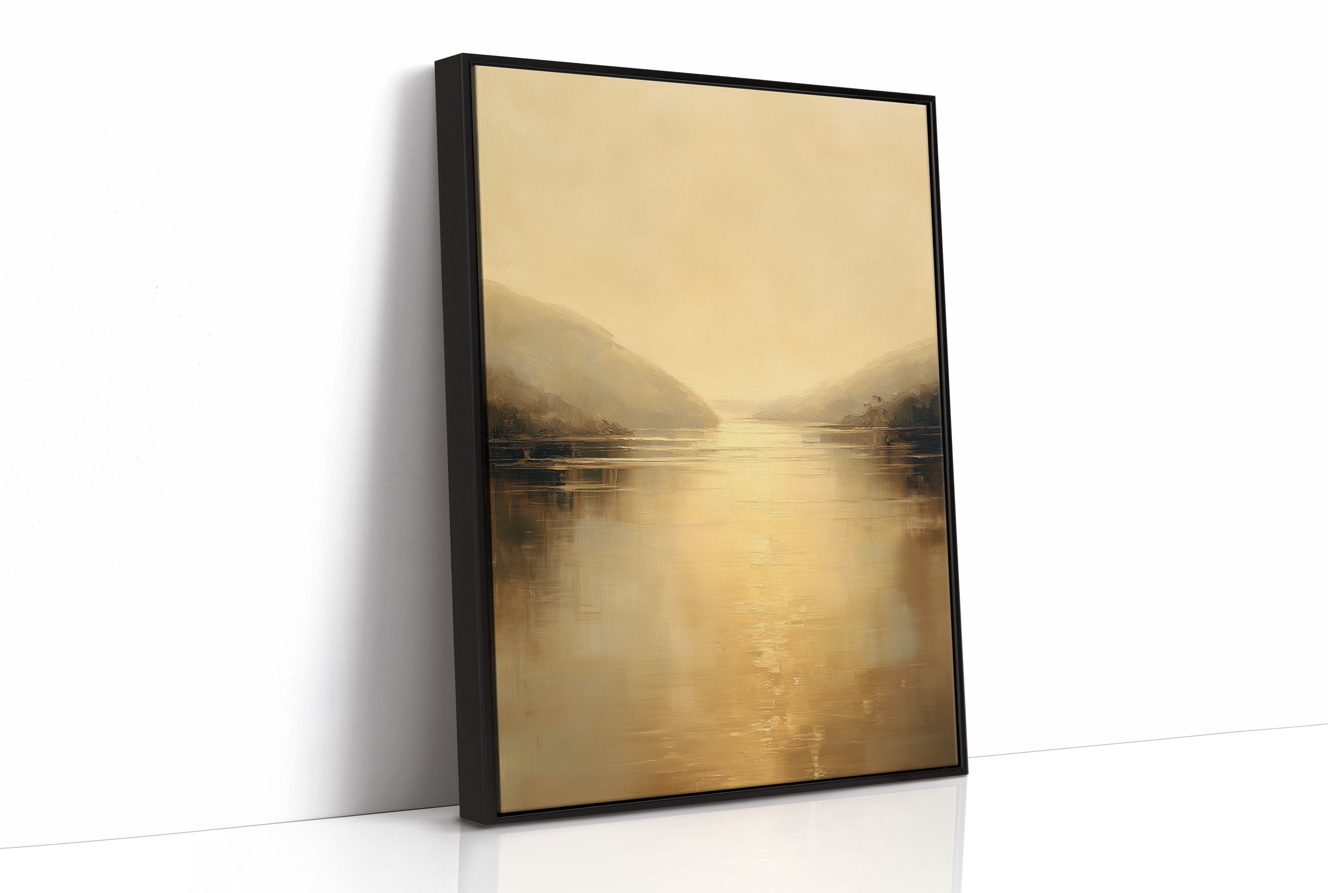 Amber Memories On Wooden Table