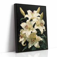 Crimson-Kissed Lilies