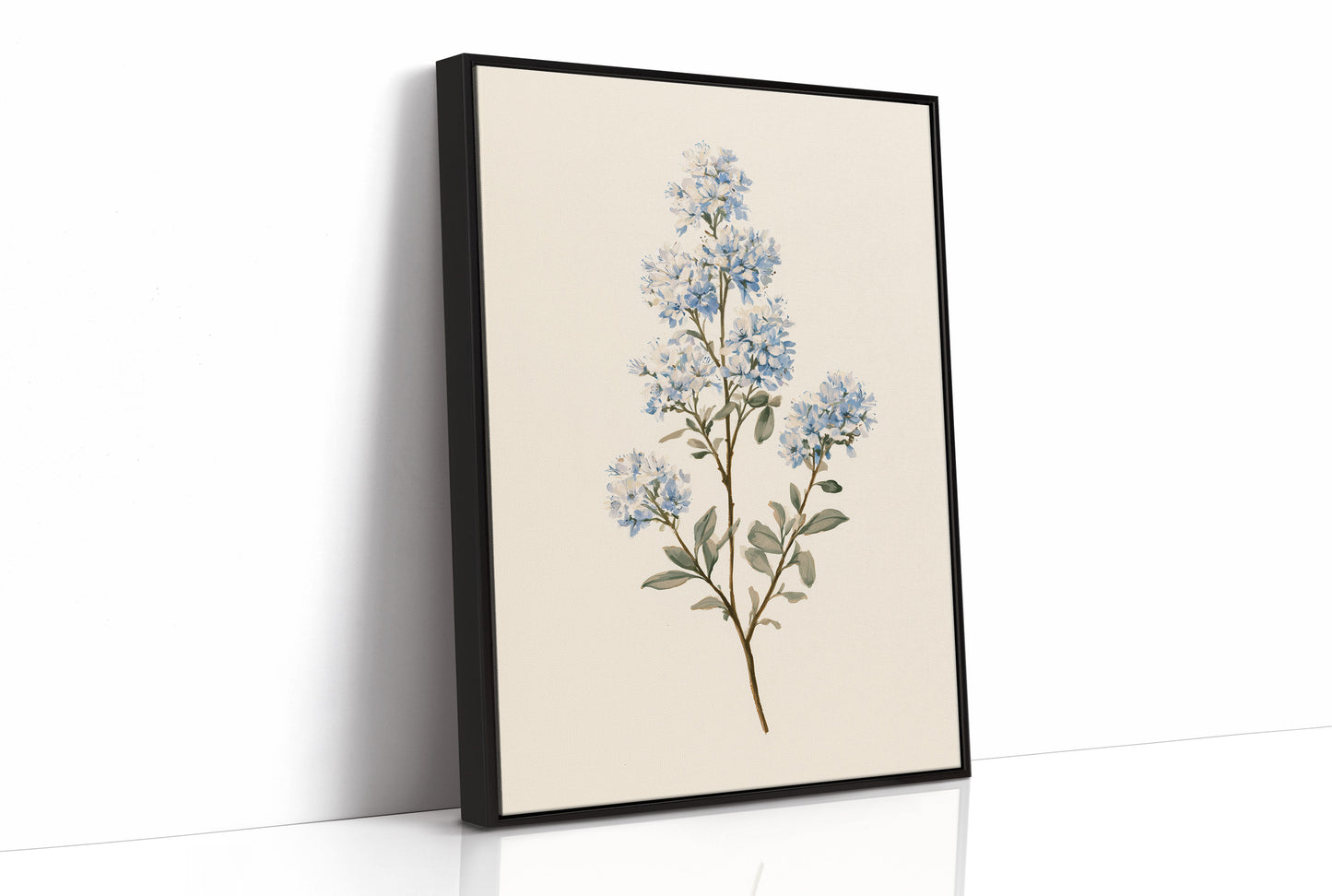 Lilac Blossom On Cream