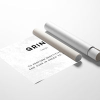 Grind Definition Canvas Art | Bold Motivational Typography Print for Home Office, Gym or Entrepreneur Décor