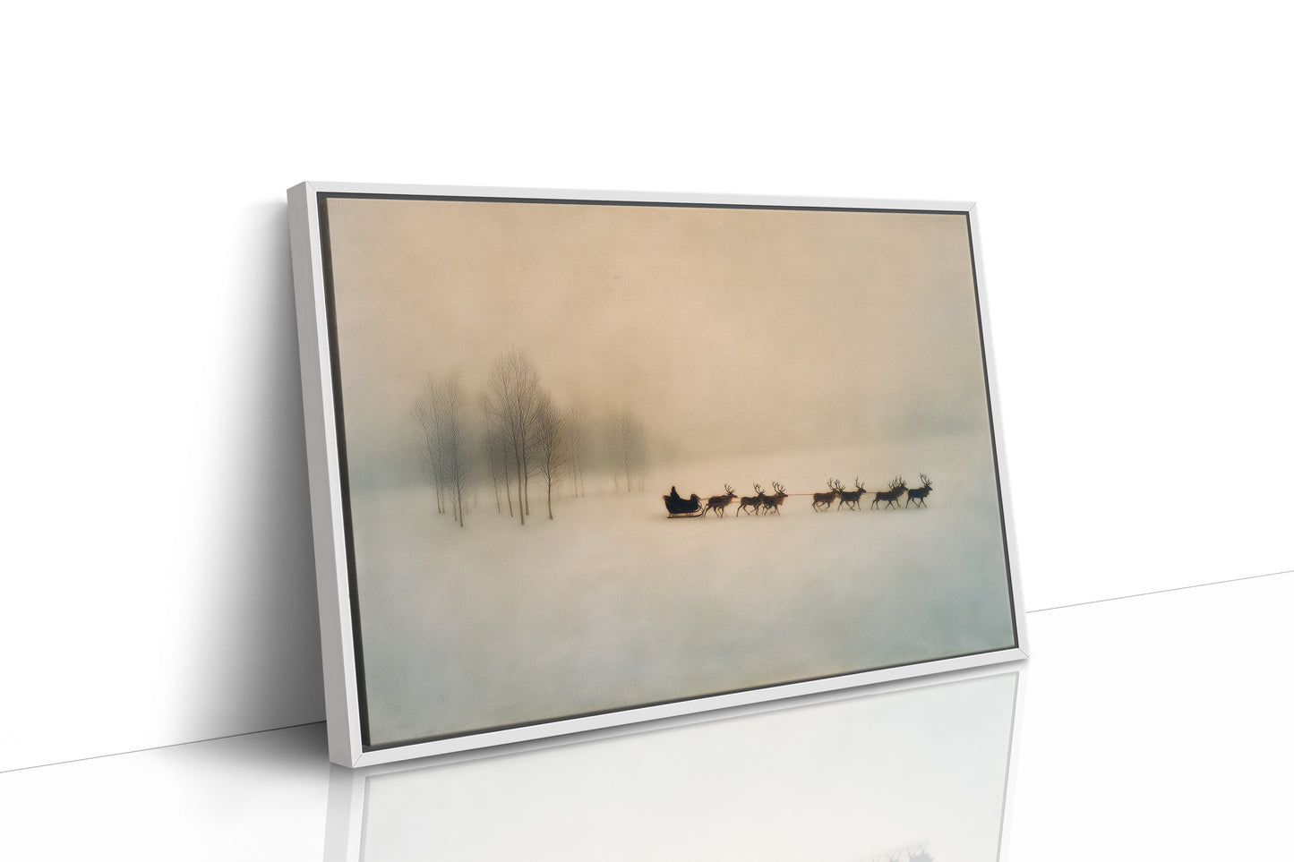 Northern Journey Through Winter Mist