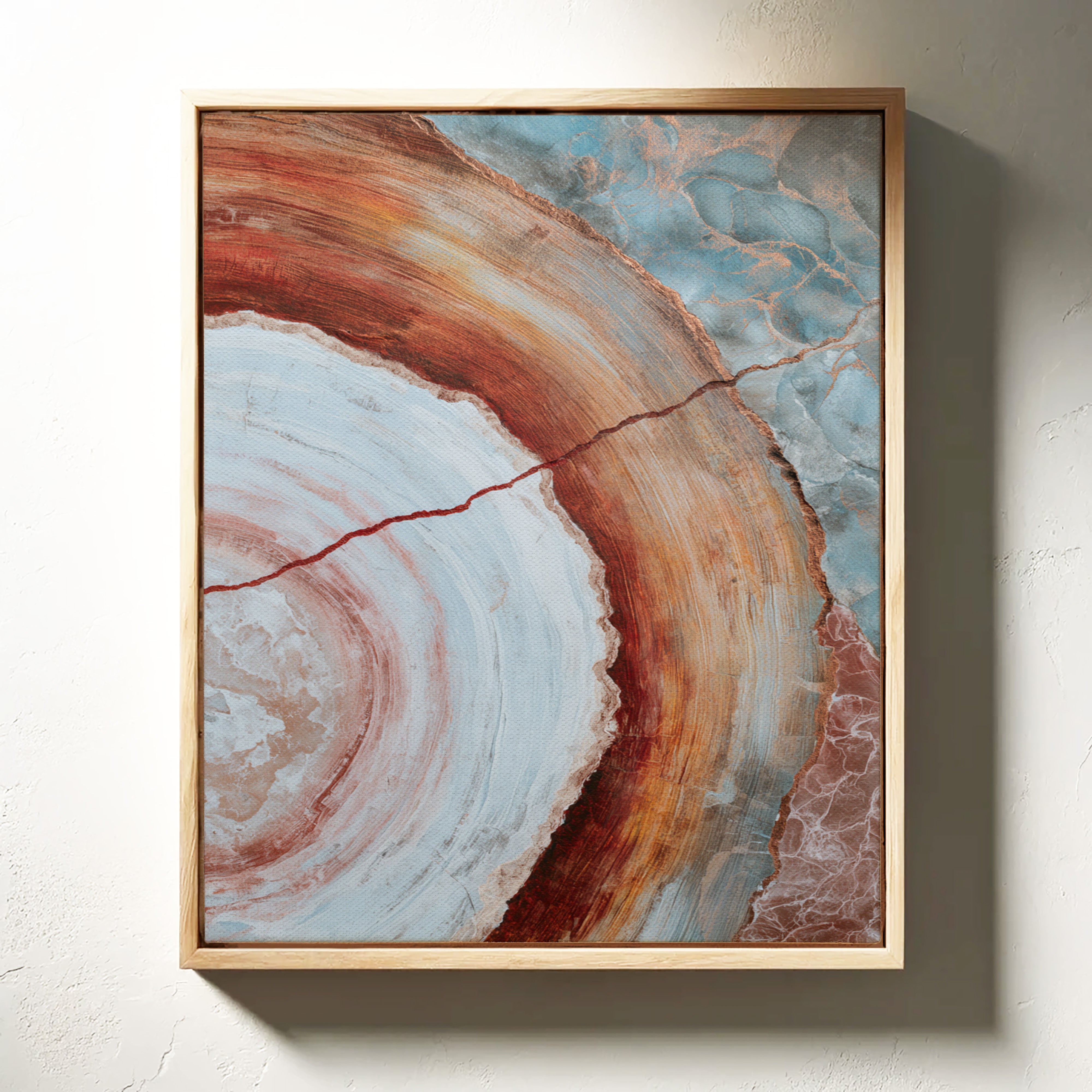 Earthy Tones in Circular Harmony