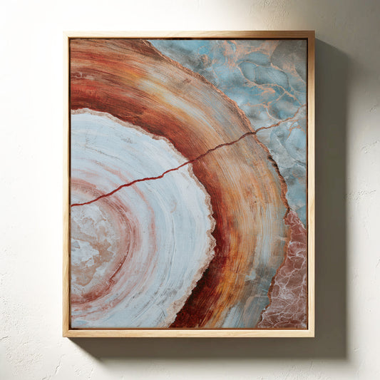 Earthy Tones in Circular Harmony