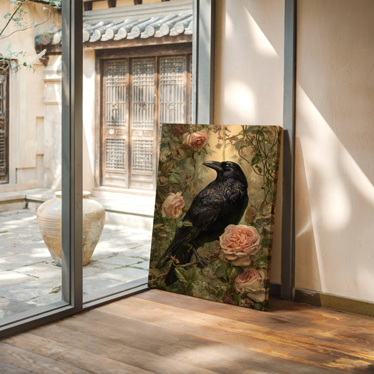 The Raven Among Blossoms