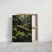 Ancient Ferns Catch Golden Light