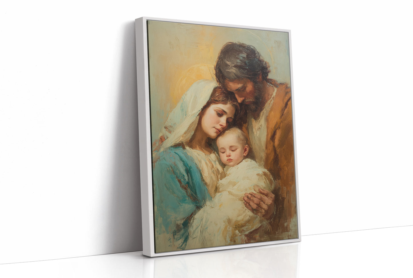 Tender Embrace in Heavenly Light