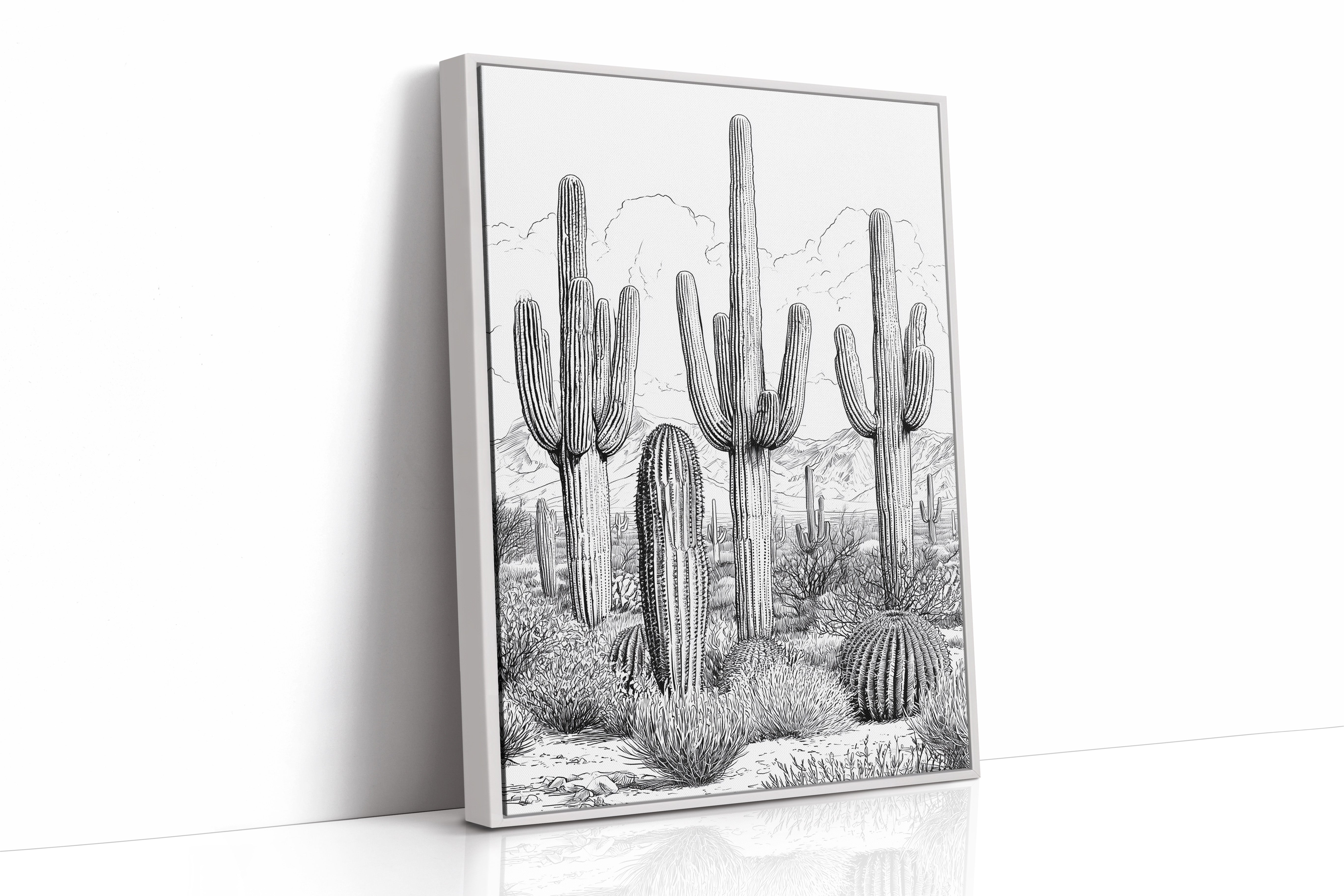 Saguaro Sketch Standoff