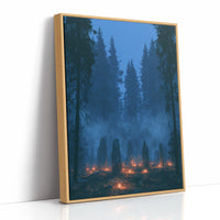 Vigil in the Blue Hour