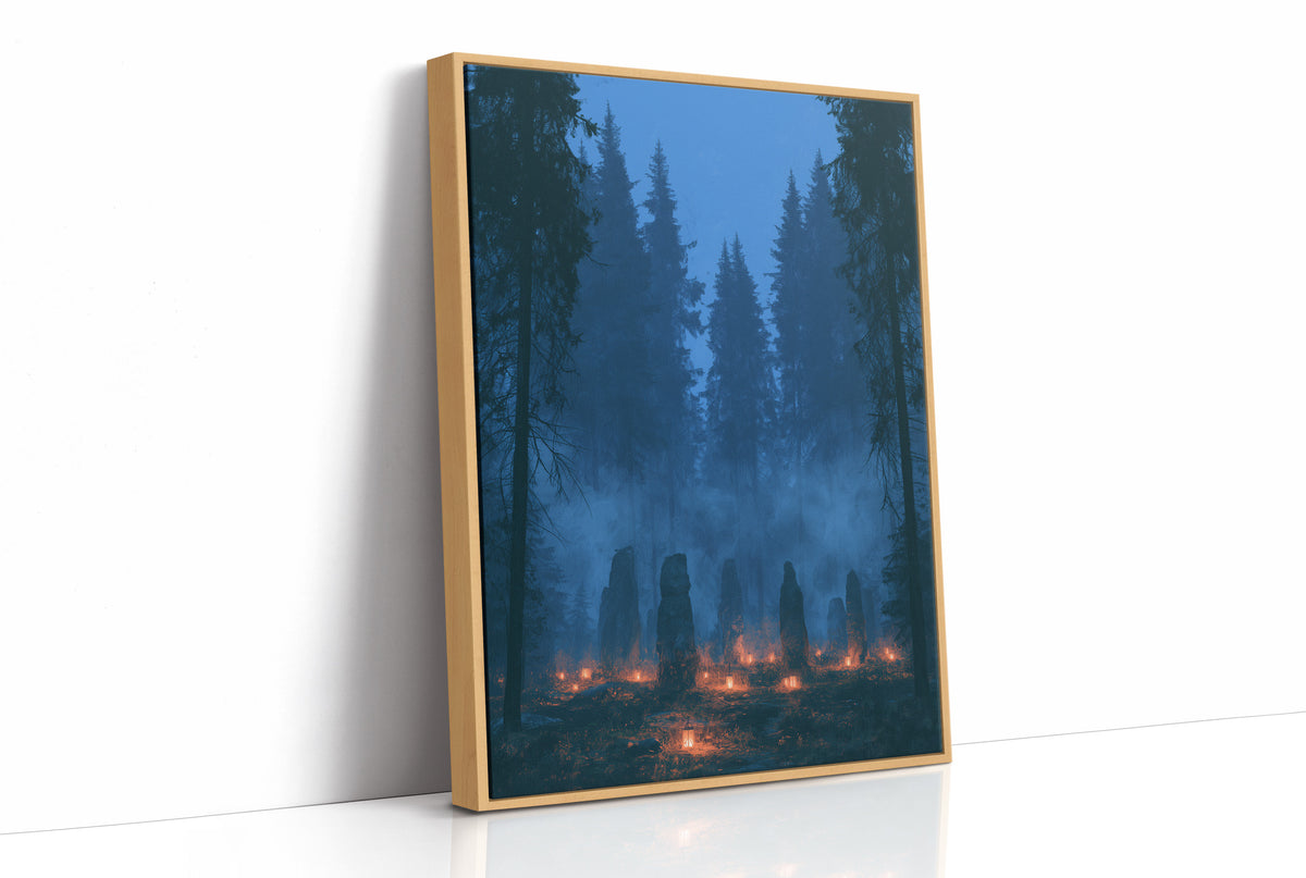 Vigil in the Blue Hour