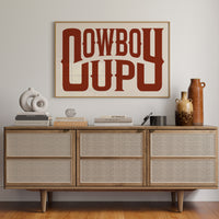 Cowboy Up Bold Western Typography